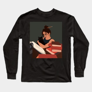 I Read Books And I Know Things Long Sleeve T-Shirt